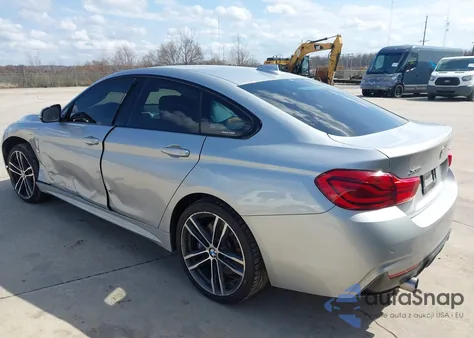 2018 BMW 440I Gran Coupe xDrive from USA, damaged, VIN WBA4J7C51JBH13588